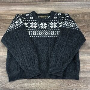 Inis Crafts 100% Merino Wool Ireland Sweater